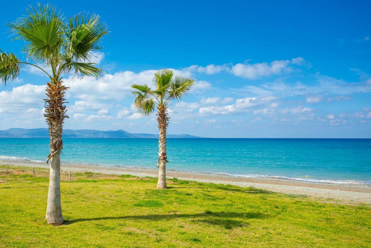 Sun Beach Villa Tria Polis Екстер'єр фото